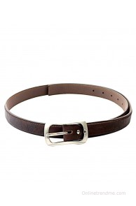 Skyways Brown Non Leather Women Belt